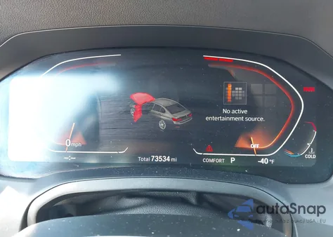 2019 BMW 330I из США, поврежденный, VIN 3MW5R1J57K8A05701